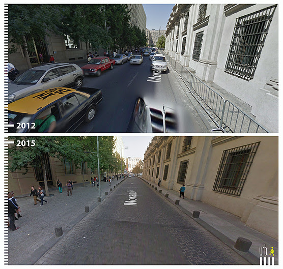 Calle Morandé, Santiago. © Urb-i