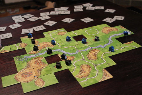 Playing Carcassonne
