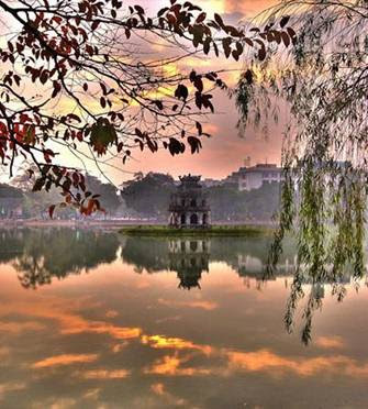 mùa thu hồ Gươm Mùa thu. Phố núi và bạn bè