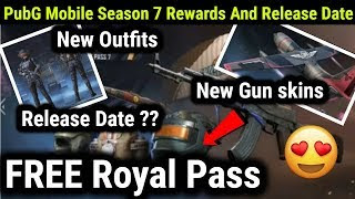 Season 7 Royal Pass Rewards Leaked Pubg Mobile | Pubg Free ... - 