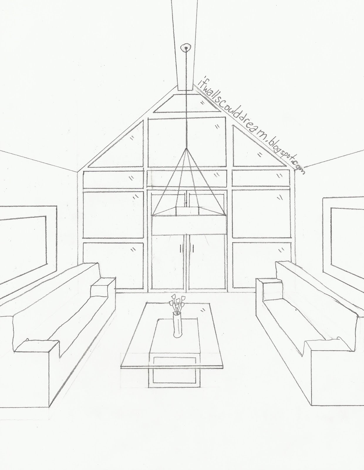 Free Download Dream House Drawing Easy Inside Dream