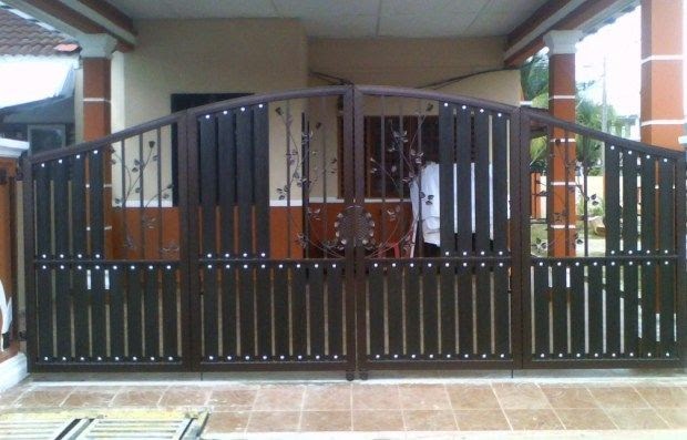 Contoh Pintu  Pagar  Pagar  Rumah