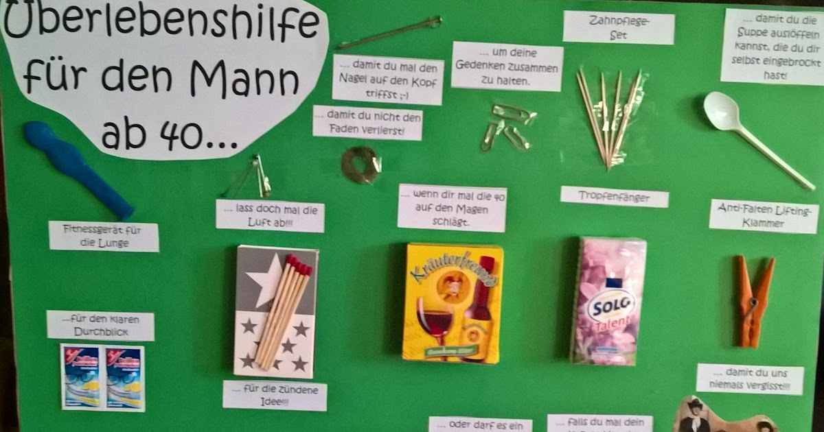 Plakat 40 Geburtstag Frau