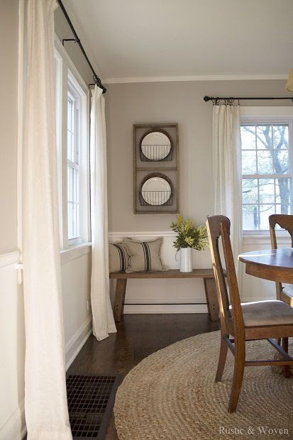 small window ac unit dining room curtain ideas