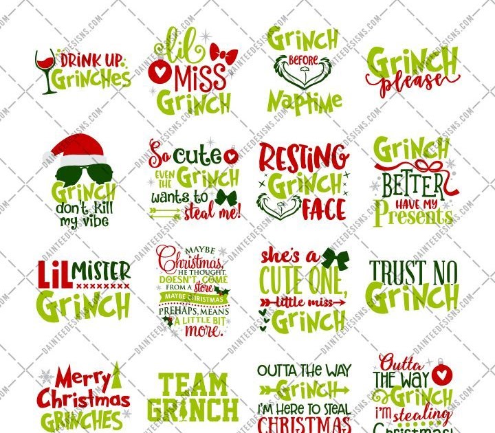 Download Grinch Svg Free For Cricut - SVG images Collections
