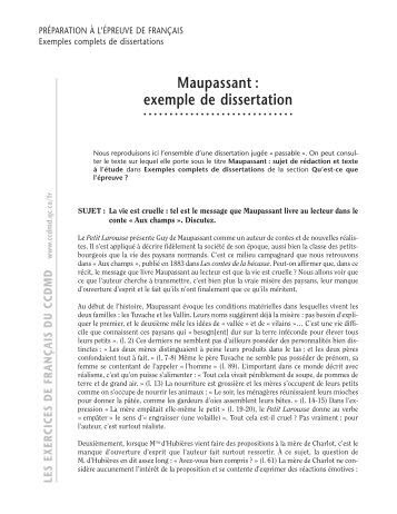 Exemple De Dissertation Critique  rossnichollsarch1102