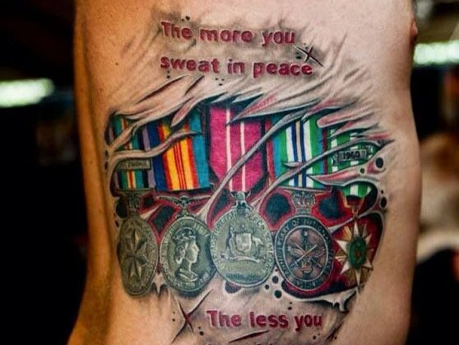 Military tattoos: Designs, meanings, and history - wide 10