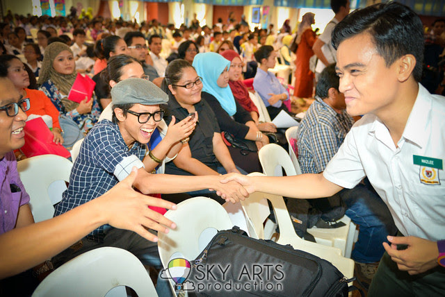 Oh My English Season Musim 2 OME Sekolah Wawasan Press Conference Aaron Aziz Lisa Surihani Zain Saidin Adibah Noor