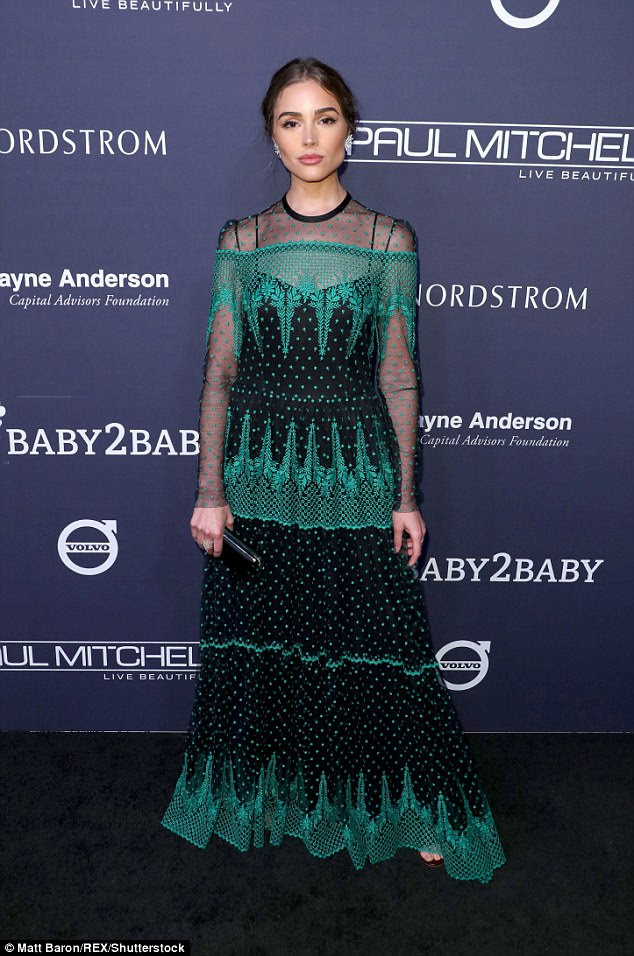 Incredible: Also attending the gala is Olivia Culpo, who was Miss Universe 2012