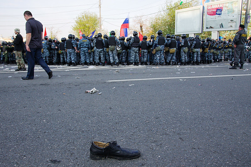 Задержание на Марше миллионов 6 мая 2012