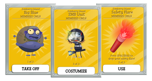 Members, get your Zomberry Island gear! - Poptropica ...