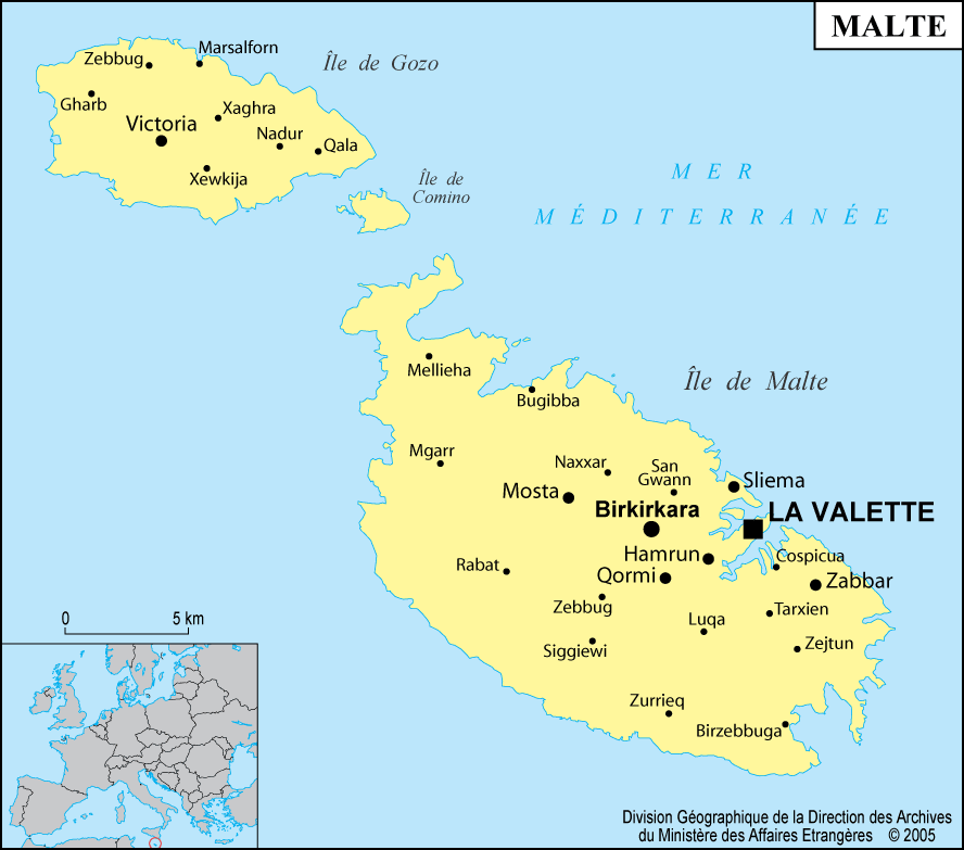 25 Unique Carte Malte Europe