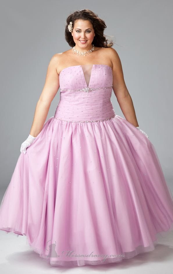 plus size quinceanera