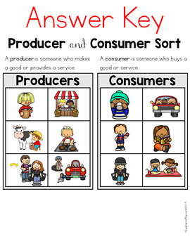 Producers And Consumers Worksheet Answers - worksheet