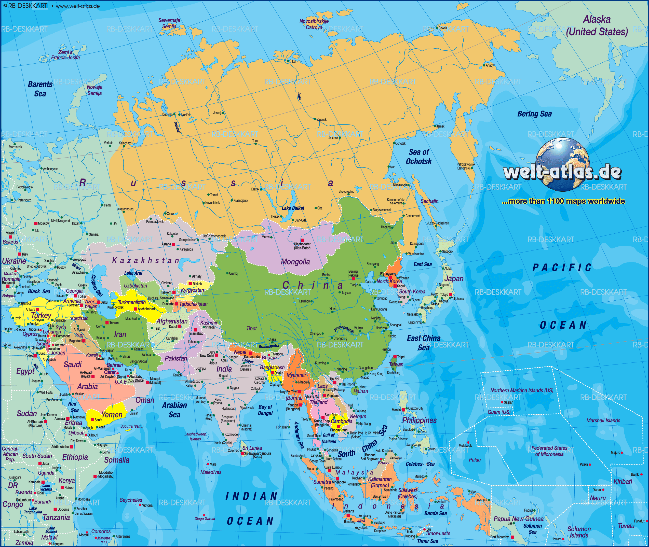Maps: World Map Sri Lanka