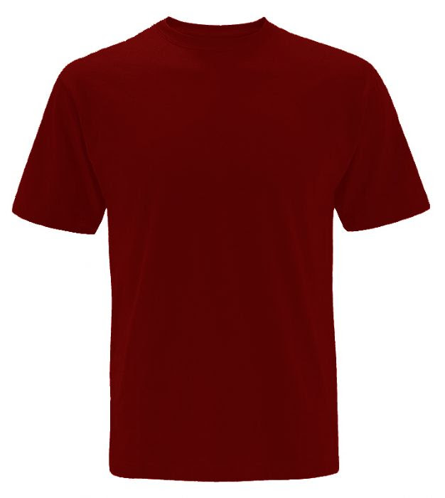 639+ Blank Plain Maroon T Shirt Template Front And Back Best Free Mockups