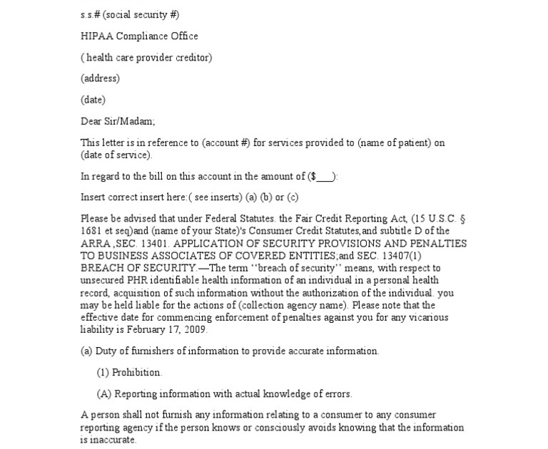 39+ Hipaa Breach Notification Letter Sample Letter Reference