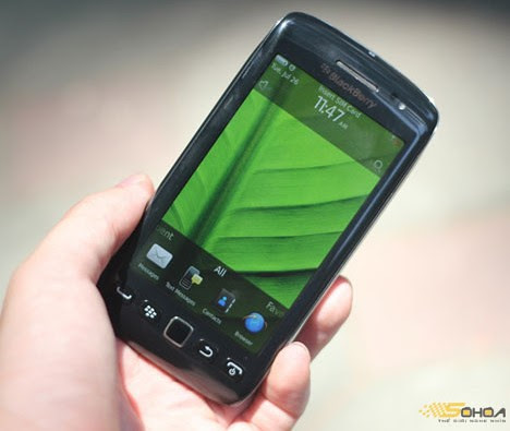 blackberry touch monza 9860