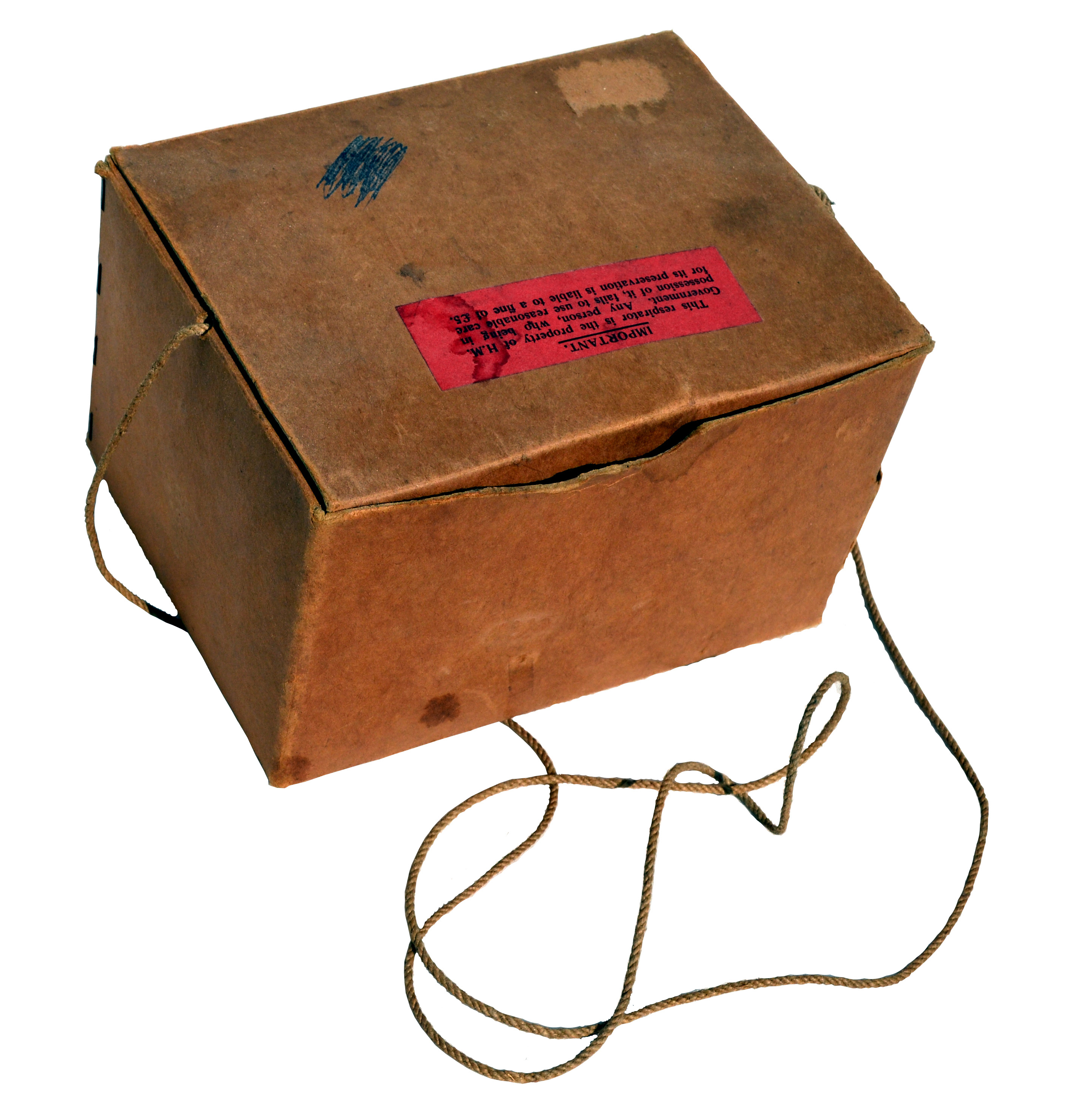 World War 2 Gas Mask Box I Will Burn