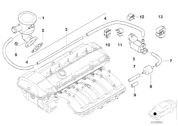 2001 Bmw 325i Engine Diagram