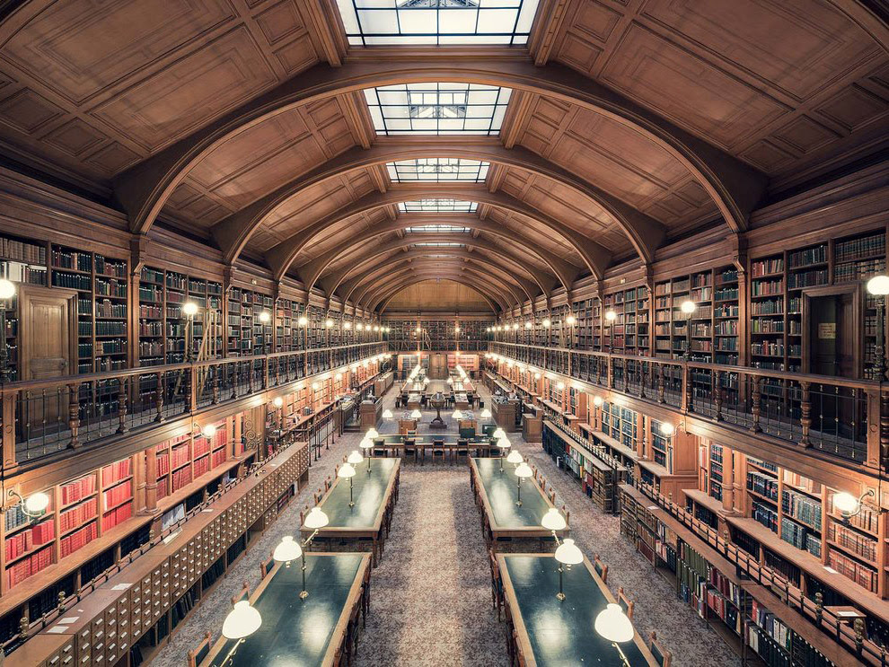 Bibliothèque de l'Hotel de Ville de Paris, Paris, 1890 Bibliothèque de l'Hotel de Ville de Paris, Paris, 1890