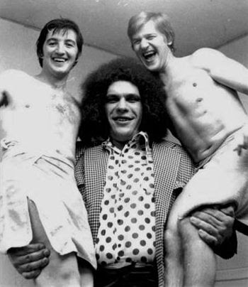Vadnais and Orr with Andre the Giant
