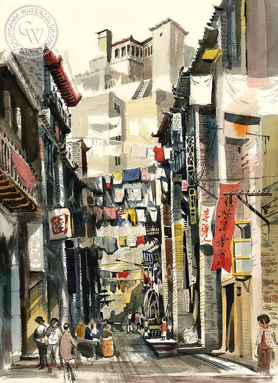architectural water colors 4