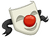 Red Nose Pin Icon