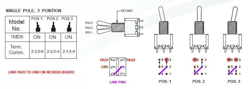 5 Pin Dpdt Switch Wiring Diagram - Wiring Diagram Manual