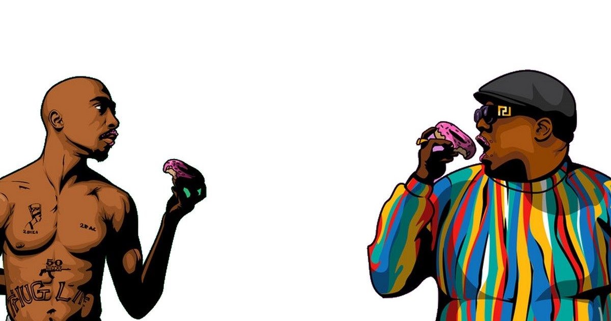 Wallpaper Tupac Comic - 2Pac cartoons Drawing by Art De Noé | Artmajeur
