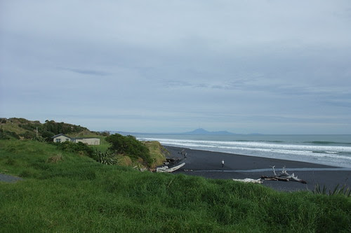 Awakino beach
