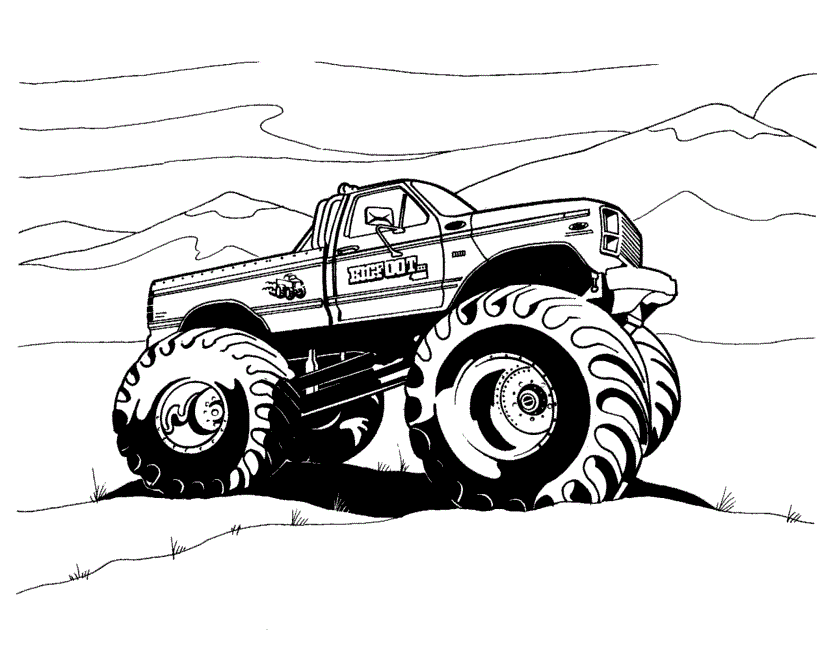 Dessin Voiture 4X4 / 4x4 Dessin
