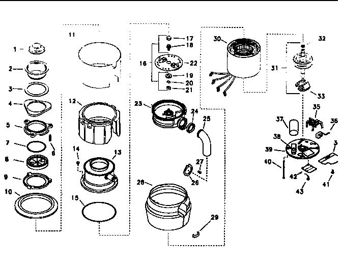 Insinkerator Garbage Disposal Parts Diagram - Free Wiring Diagram