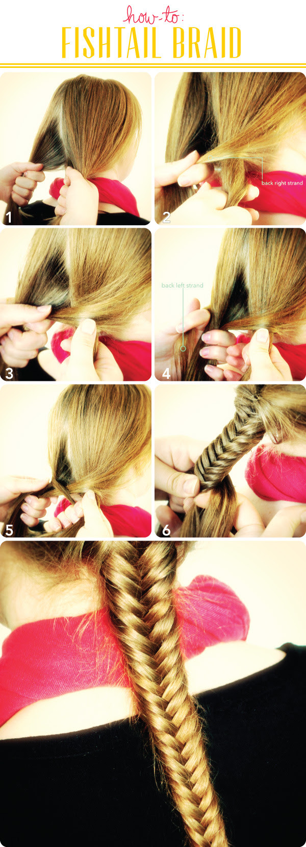 Fishtail Braid Tutorial and Step-by-Step Braid Instructions