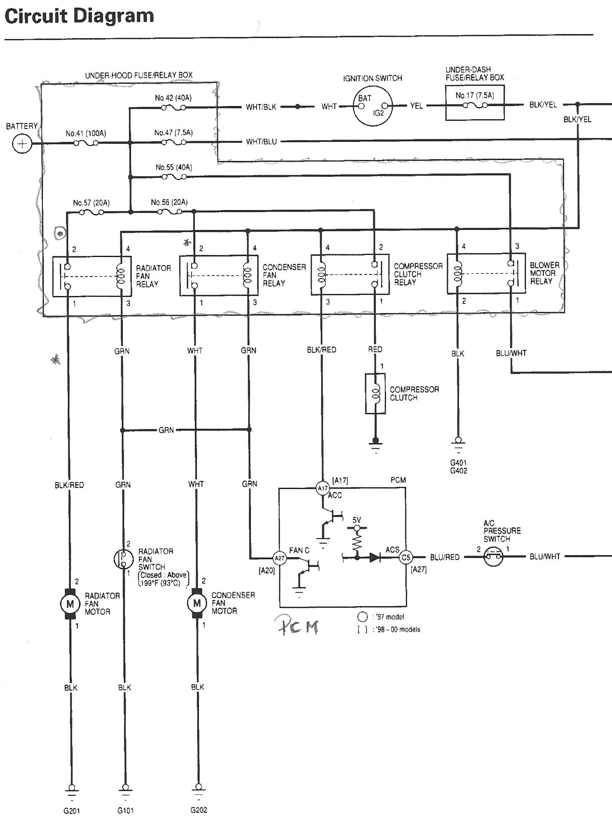 97 Accord Wiring Diagram
