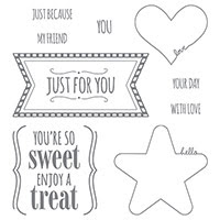 You're So Sweet Clear-Mount Stamp Set