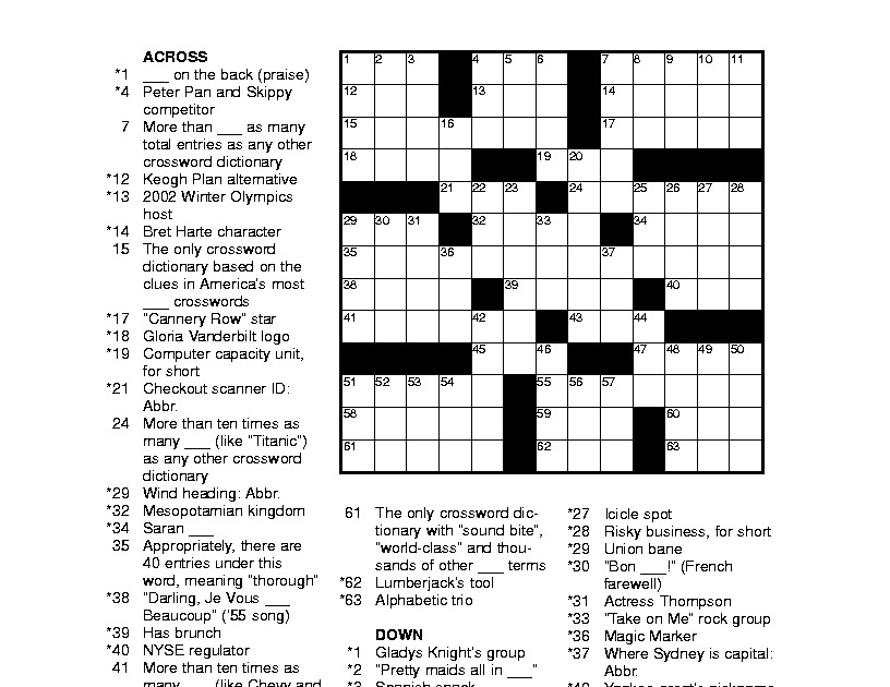 medium difficulty printable crossword puzzles medium hard crossword