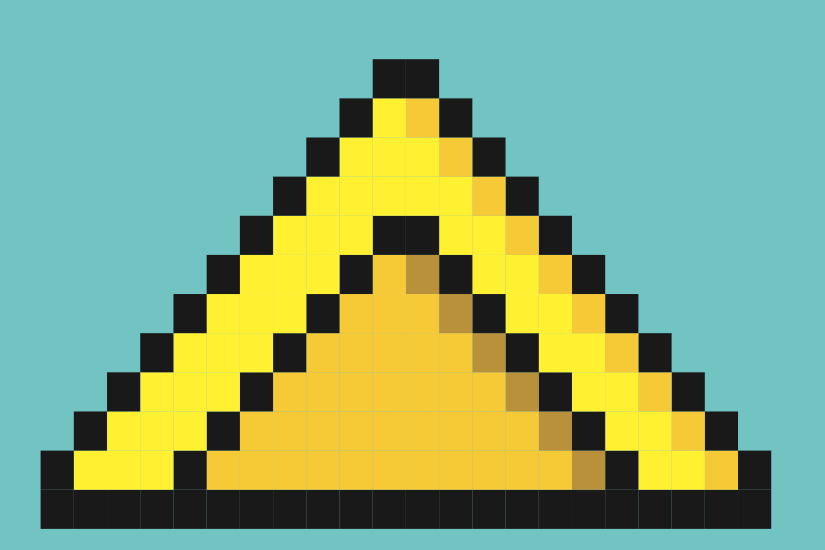 Pixel Art With Grid Lines - Gallery of Arts and Crafts