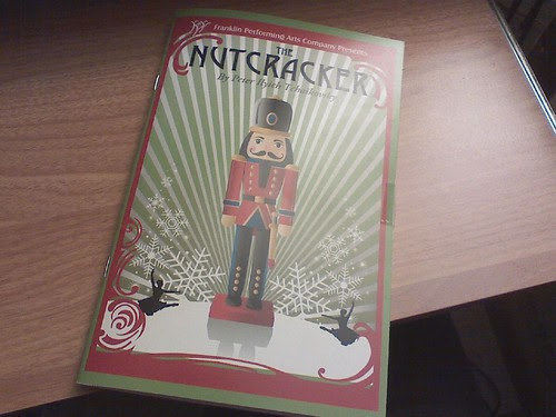 Franklin: FPAC program playbill for the Nutcracker