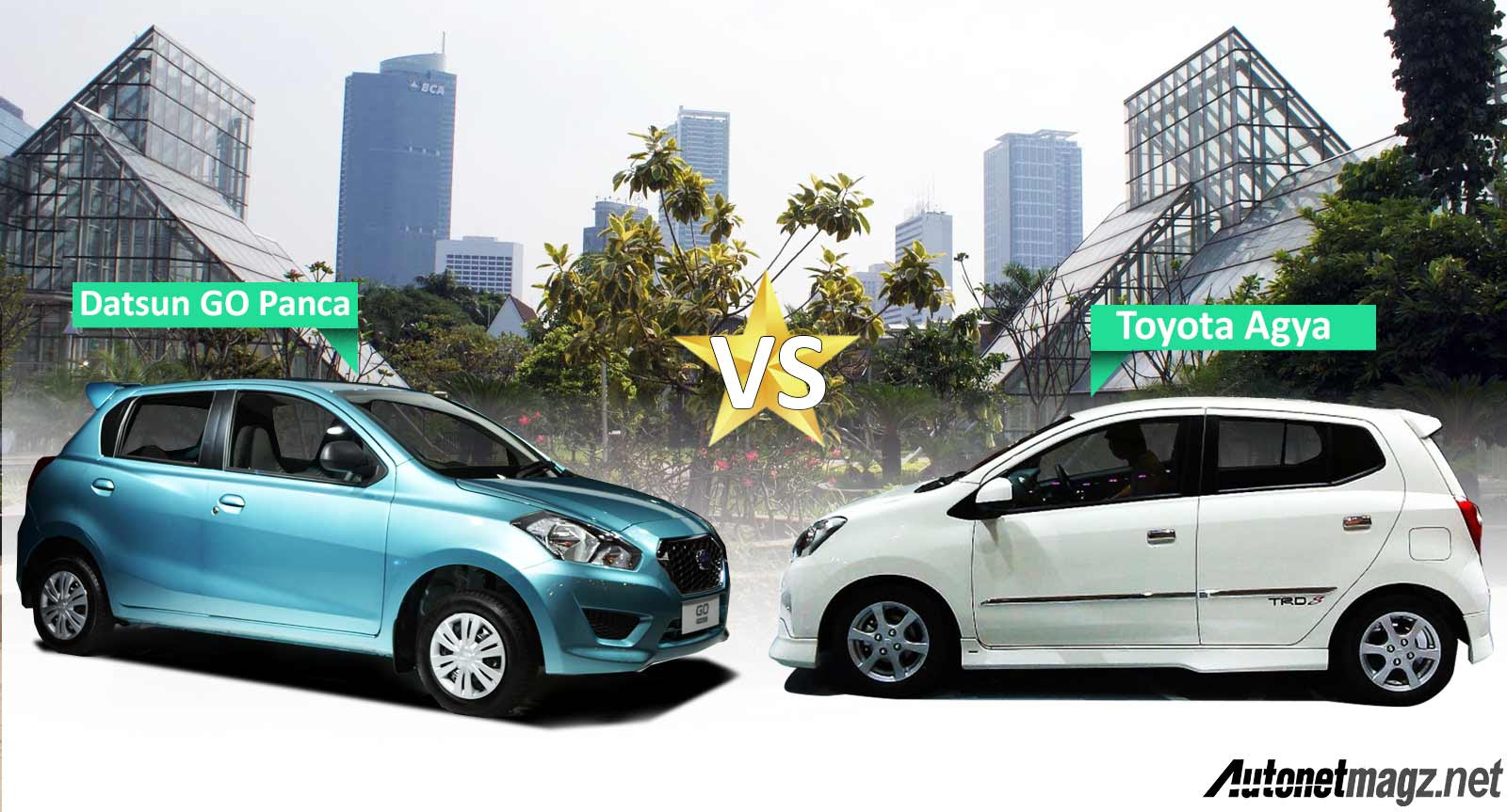 Komparasi Datsun GO Panca Vs Toyota Agya AutonetMagz Komparasi Datsun GO Panca Vs Toyota Agya AutonetMagz