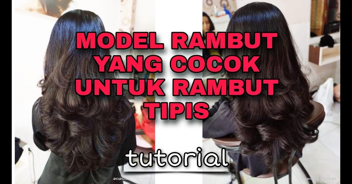 Potongan Rambut Layer V Panjang : Potongan Rambut Wanita Model V