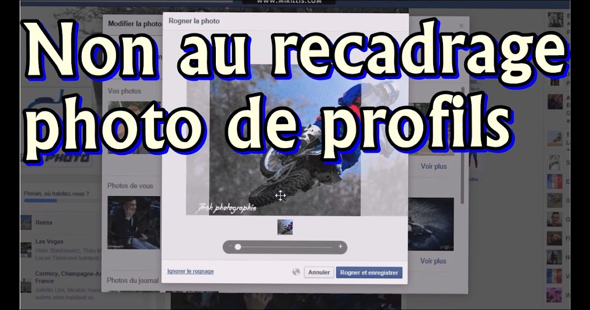 Comment Mettre Sa Photo De Profil En Entier Sur Facebook Comment Mettre Sa Photo De Profil En Entier Sur Facebook - MGP Animation