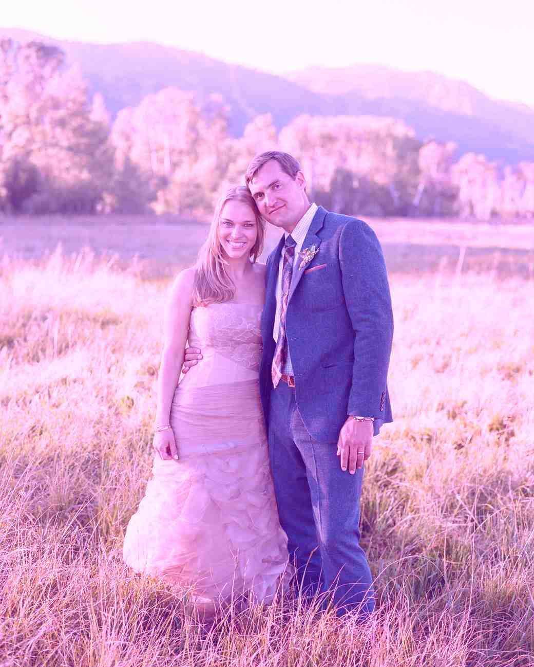 Callie and Eric’s Rustic Ranch Wedding | Martha Stewart ...