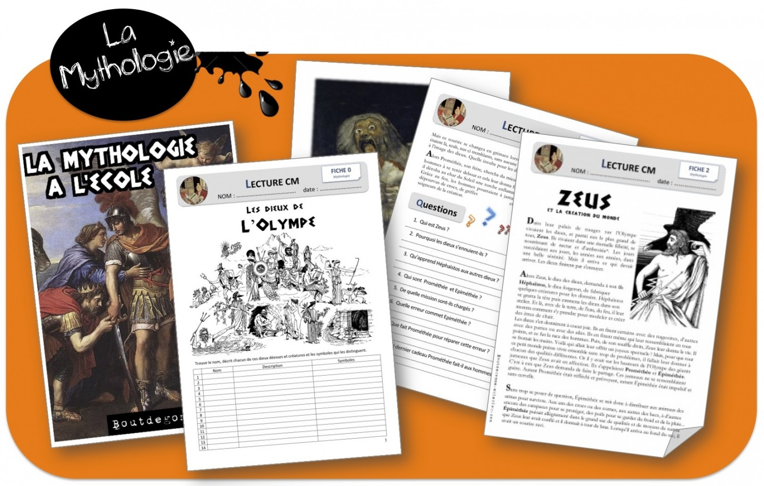 Dictée La Naissance De Vénus Histoire Des Arts Cycle 3 Histoire Des Arts Mythologie Grecque Cycle 3 - Aperçu Historique