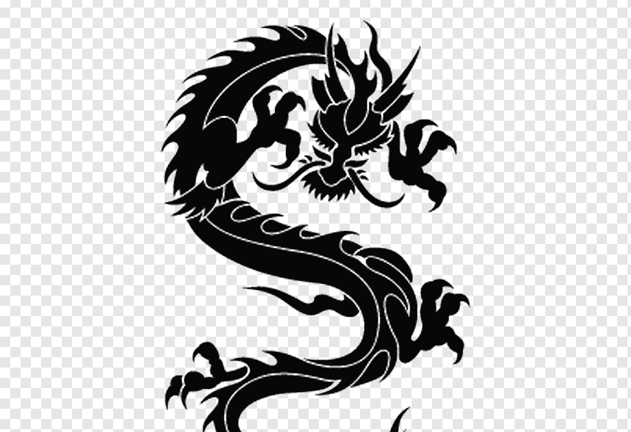 Download Seketsa Stiker Cutting Naga 55 Gambar Hitam Putih Samurai X