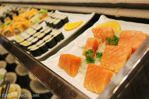 Sashimi and Maki Section