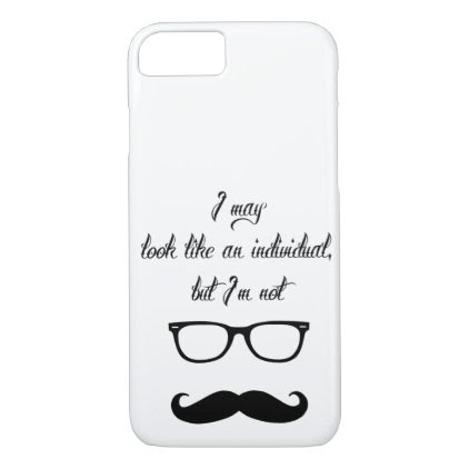 Just Hipster Stuff iPhone 7 Case