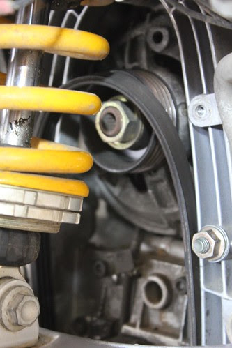 2001 BMW R1150GS Alternator Belt Replacement