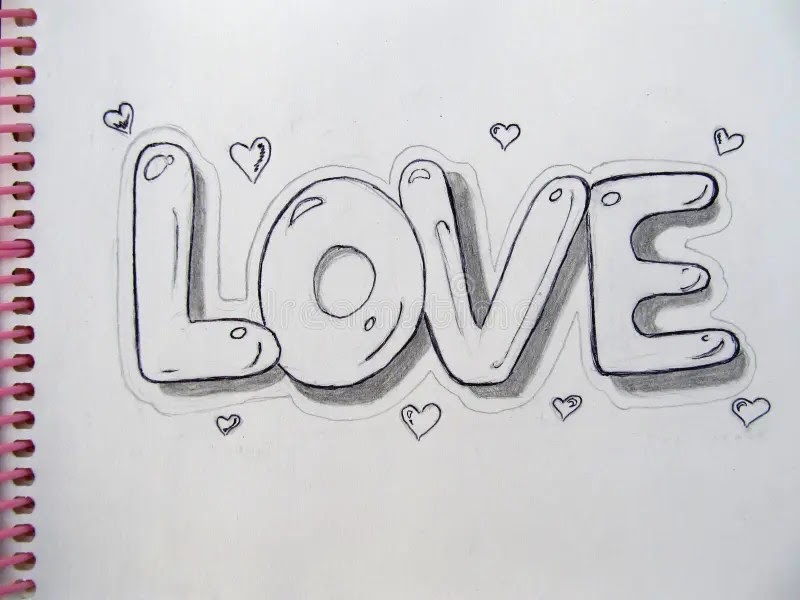 Dibujos De Amor A Lapiz