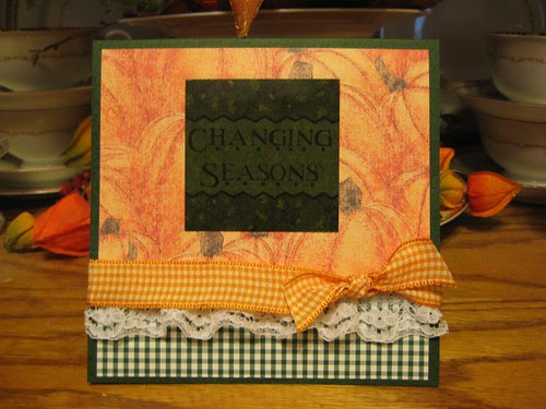 Homemade card
